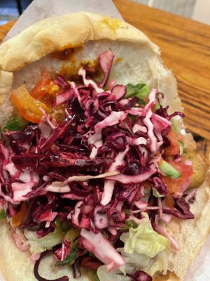 Seitan Kebab  at Olive Tree in Leipzig