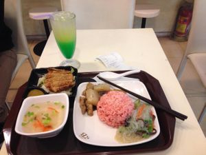 Mock New York Steak at Loving Hut - Huaining in Taipei