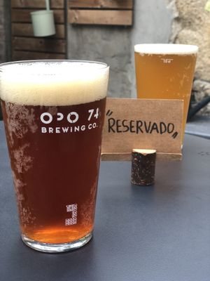 The “pint” spirit is there for sure at Apuro Vegan Bar in Porto