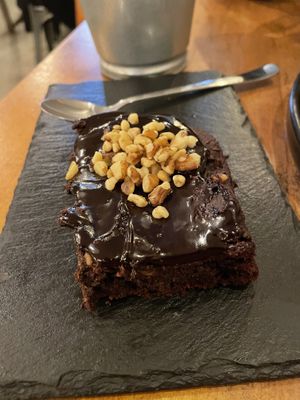 Brownie  at Apuro Vegan Bar in Porto