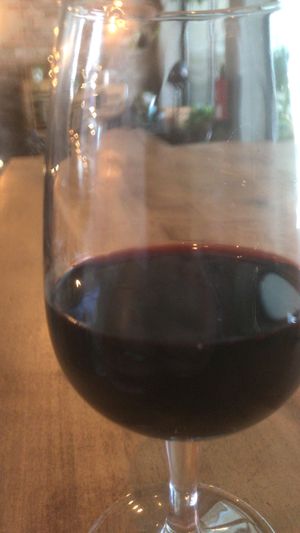 Vegan Vinho do porto  at Apuro Vegan Bar in Porto