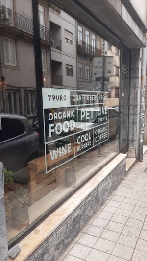 Exterior at Apuro Vegan Bar in Porto