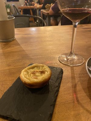 Pastel de nata   at Apuro Vegan Bar in Porto