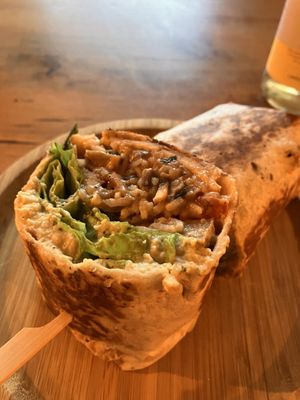 Evil Burrito  at Apuro Vegan Bar in Porto