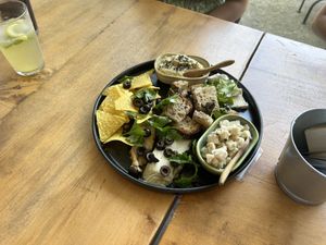Cheese platter  at Apuro Vegan Bar in Porto