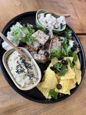 Cheese platter  at Apuro Vegan Bar in Porto