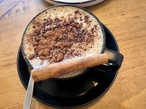 Cappuccino   at Apuro Vegan Bar in Porto