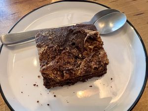 Brownie   at Apuro Vegan Bar in Porto