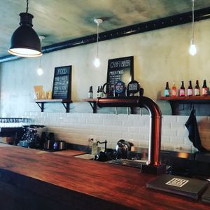 Rustic industrial  at Apuro Vegan Bar in Porto