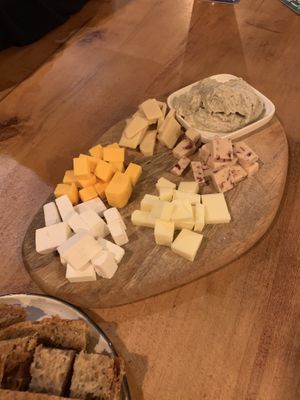 Cheese platter  at Apuro Vegan Bar in Porto