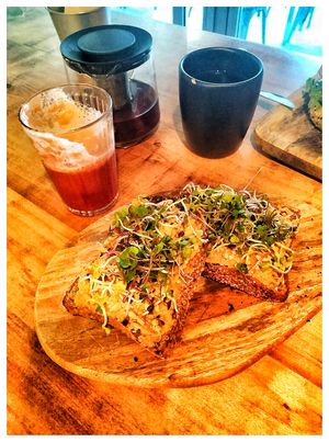 My food  at Apuro Vegan Bar in Porto