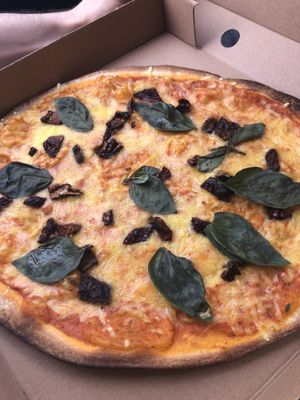 Vegan pizza  at Ivy House in Sunderland