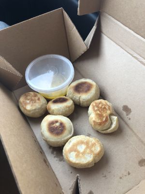 Dough balls  at Ivy House in Sunderland