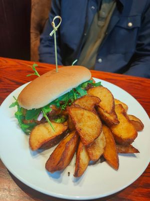 Vegan meatball sub at Ivy House in Sunderland