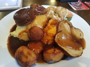 Vegan roast at Ivy House in Sunderland