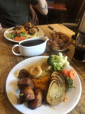 Biggest jug of gravy ever!   at Ivy House in Sunderland