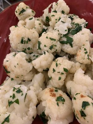 cauliflower and gaelico at Come a Casa in Milan