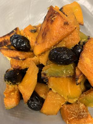 Gratinated pumpkin  at Come a Casa in Milan