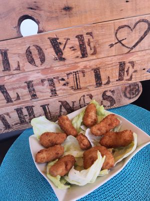 Vegan nuggets Beyond chicken free at El Nido Veggie Friendly in Mojacar