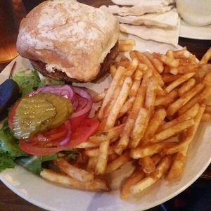 impossible burger at Joe Vinny & Bronsons Bohemian Cafe in El Paso