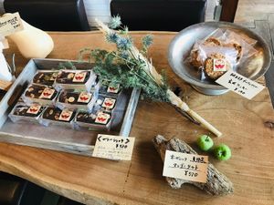 vegan cookies, cakes, etc. at TSUNAGORO in Yokohama