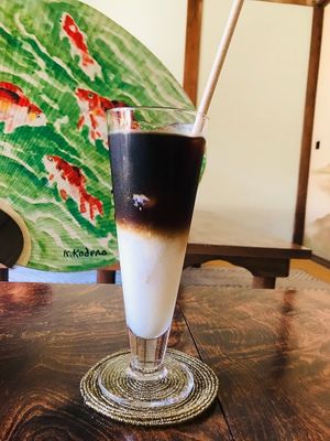 Amazake Soy Milk Latte at TSUNAGORO in Yokohama