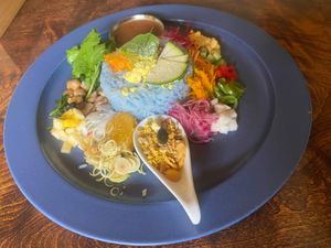 plate at TSUNAGORO in Yokohama