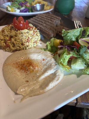 Vegan breakfast   at Nireas Healthy Haven in Palolem