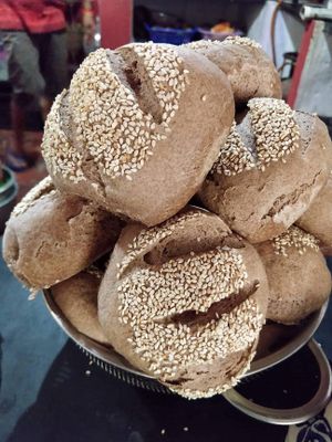 Fresh bread daily  at Nireas Healthy Haven in Palolem