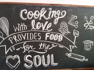 food for the soul at Nireas Healthy Haven in Palolem