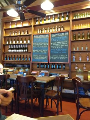 The restaurant at Glória Bistrô in Ouro Preto