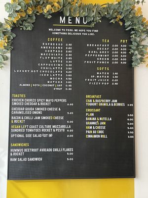   at Perk Cafe in Inverness