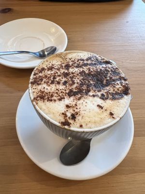Cappuccino   at Perk Cafe in Inverness