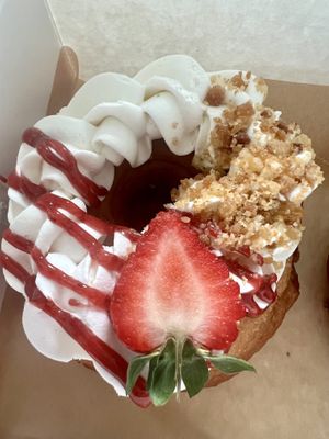 Strawberry shortcake   at Perk Cafe in Inverness