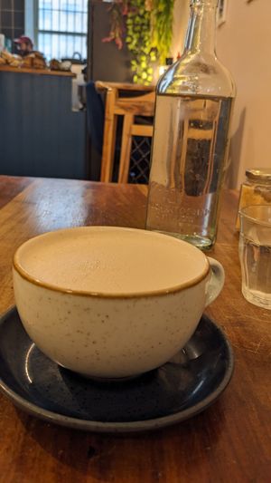 Chai latte at Willow Grove in Glasgow