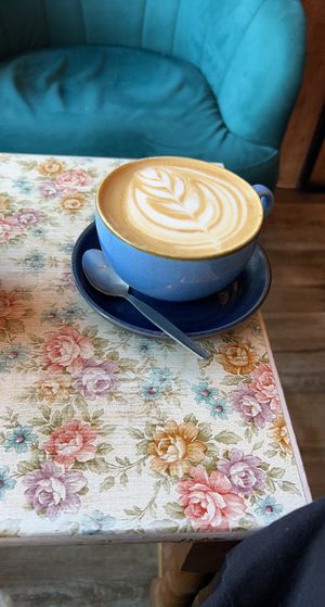 oat latte   at Willow Grove in Glasgow