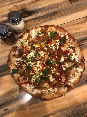 Vegan Spicy Italian Pizza at 48 North Pizzeria in Portland