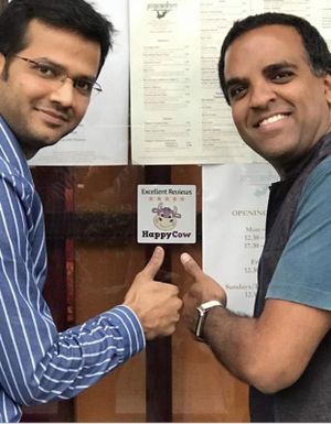 Owners of the restaurant! Nicest people and the best food! at Popadom in Chatham