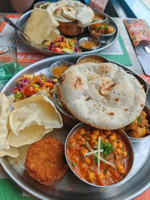 The Vegan Thali at Tamatanga in Birmingham