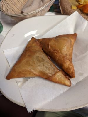 Sambusa at Embilta Cafe & Restaurant in Atlanta