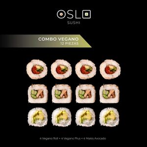 Sushi vegano at Oslo Sushi in Gijon