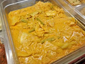 Curry vegetables at Jiak Zhey 吃斋 - White Sands in East Singapore