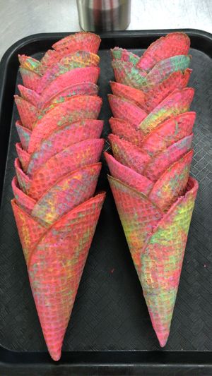 Cones at MN Nice Cream in Minneapolis