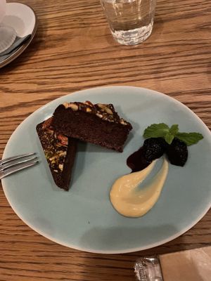 Nuts brownie  at Newport in Tokyo