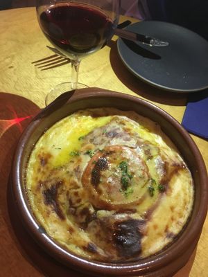 Vegan lasagna!!!  at Newport in Tokyo