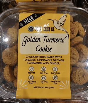 Golden tumeric cookie at Whole Foods Market - Potrero Hill in San Francisco