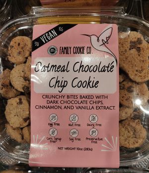 Oatmeal chocolate chip cookie at Whole Foods Market - Potrero Hill in San Francisco