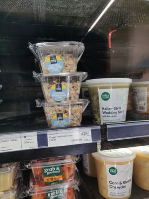 Vegan tuna salad at Whole Foods Market - Potrero Hill in San Francisco