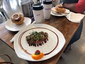 Outstanding dish presentations  at Revelations Cafe in Lutz