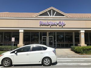 Front at Revelations Cafe in Lutz